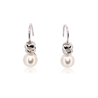 Orecchini Salvini Donna in Oro bianco Diamante 0.13 Ct AOV04037 - AOV04037
